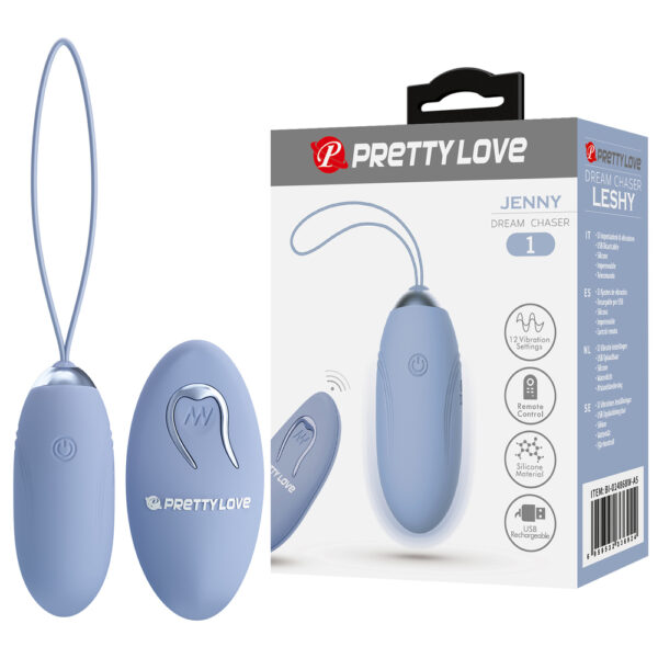 Prettylove Wireless Remote Vibration Bullet BI-014362W-9A