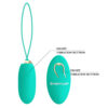 Wireless Egg Vibrator BI-014362W-9A