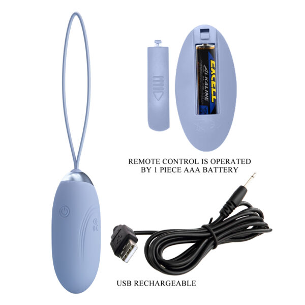 Wireless Egg Vibrator BI-014362W-9A