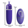 Silicone Bullet Vibrator BI-014403WL
