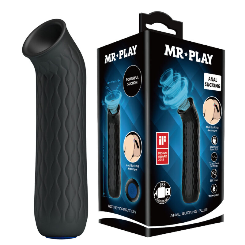 Mr.Play Anal Sucking Plug