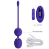 Two Ball Egg Vibrator BI-014548WL