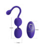 Two Ball Egg Vibrator BI-014548WL