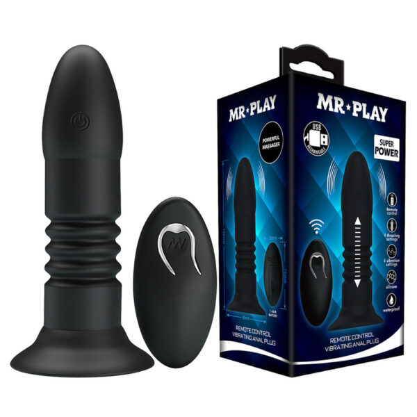 Mr.Play Silicone Anal Vibrator BI-014595W-MR