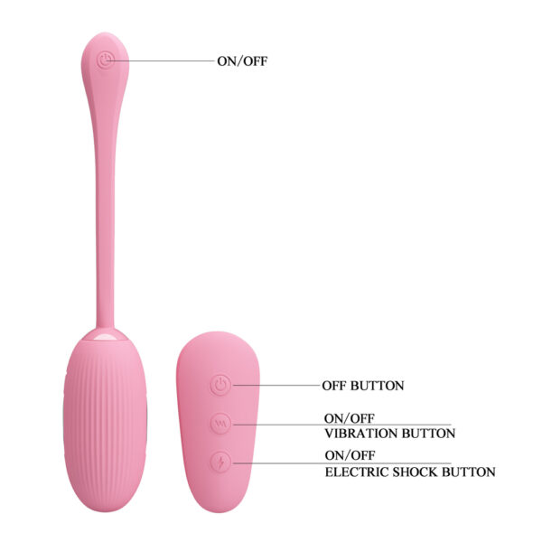 Remote Controlled Egg Vibrator BI-014609W