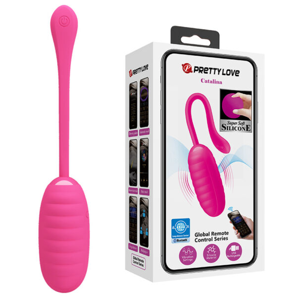 Prettylove Striped Bullet Vibrator BI-014654HP