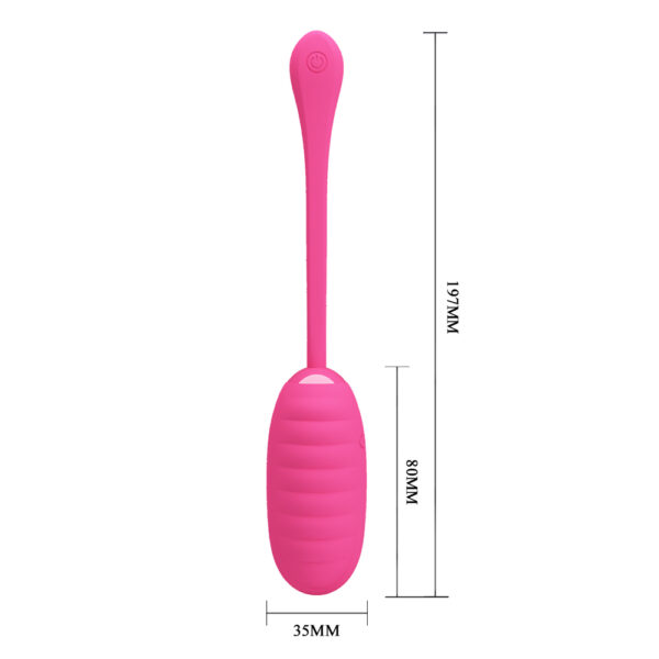 Silicone Striped Jump Egg BI-014654