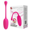 Prettylove Memory Function Egg Vibrator BI-014786 Silicone Sex Bullet