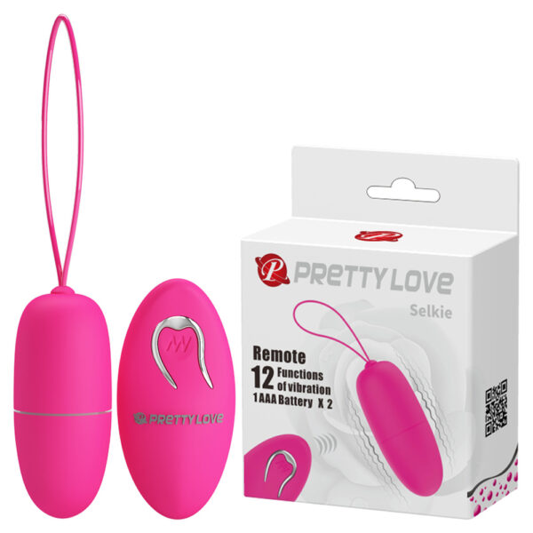 Prettylove Remote Egg Vibrator BI-014865W Wireless Jumping Egg