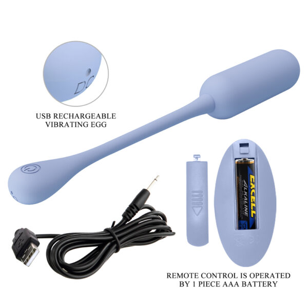 Remote Silicone Vibrating Egg