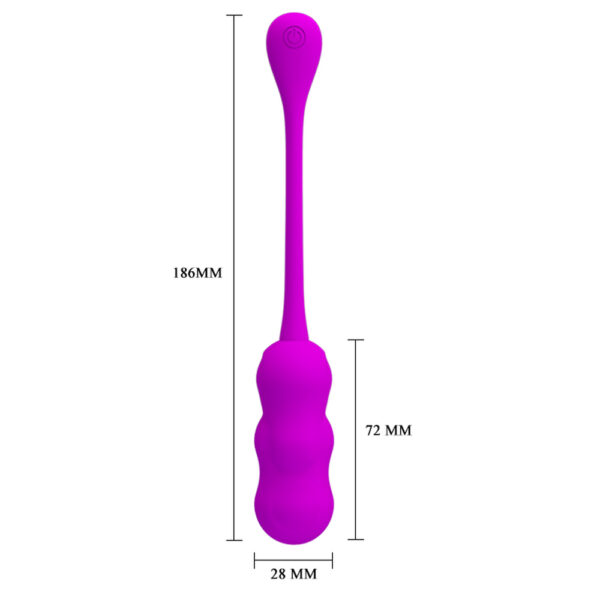 Remote Controlled Egg Vibrator BI-014868W