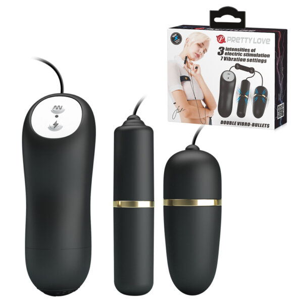 Prettylove Silicone Vibrating Sex Bullets BI-014878