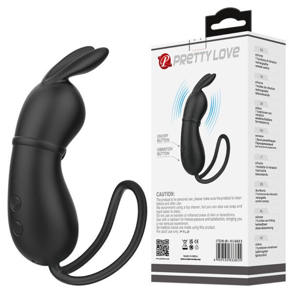 Prettylove Silicone Bunny Vibrator BI-014893