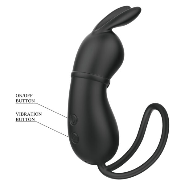 Silicone Bunny Vibrator BI-014893