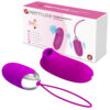 Prettylove Remote Suction Egg Vibrator BI-014901