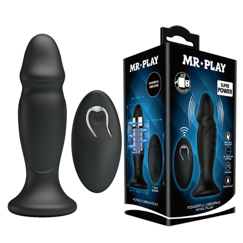 Mr.Play Wireless Dildo Anal Vibrator