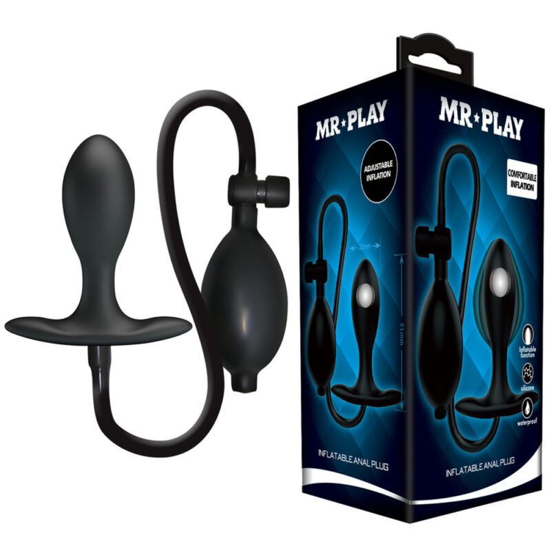 Mr.Play Silicone Inflatable Anal Plug