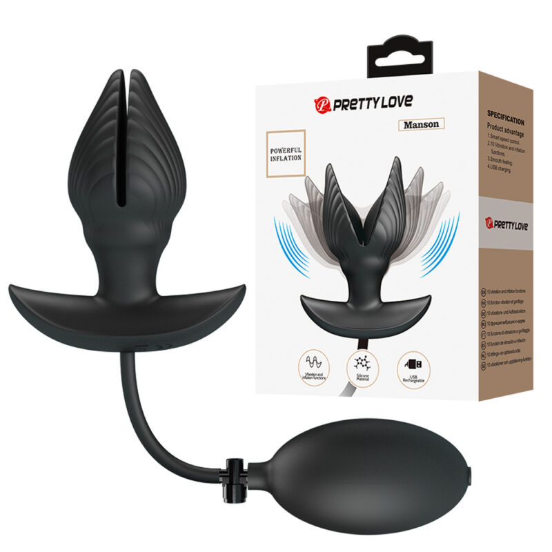 Prettylove Inflatable Anal Plugs BI-040160Q