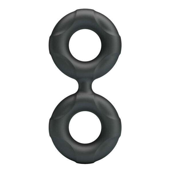 2in1 Silicone Cock Ring - Redwan