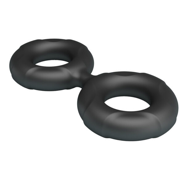 2in1 Silicone Cock Ring - Redwan