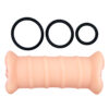3 Cock Rings Dual Pocket Vagina