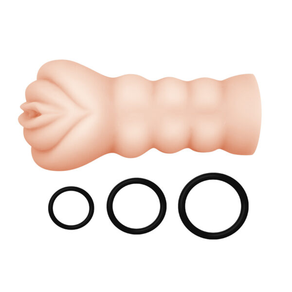 Pocket Vagina With 3 Cock Rings