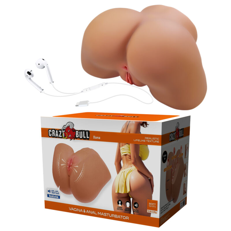 Suction Vibrating Lifelike Ass With Voice - Ilana