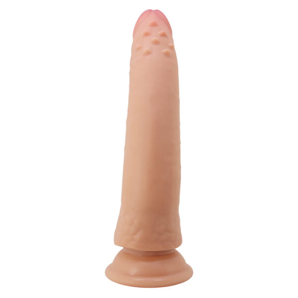 8.3" Sliding Skin Keel Dildo