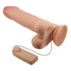 9.4" Vibrating Slide Skin Keel Dildo