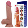8.1" Sliding Skin Keel Dildo