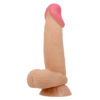 7.6" Keel Sliding Skin Dildo
