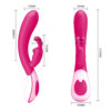 Silicone Rabbit Vibrator BI-014232