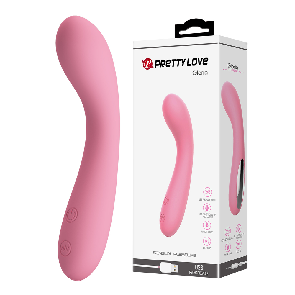 Prettylove Pink G-Spot Vibrator BI-014281