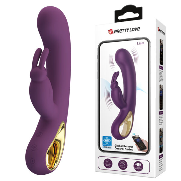 Prettylove APP Control Rabbit Vibrator BI-014420HP