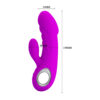 Silicone Rabbit Vibrator BI-014534