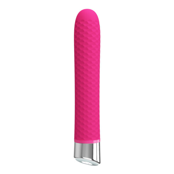 6.5" Textured Grid Clit Vibrator BI-014613