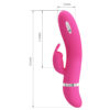 Silicone Rabbit Vibrator BI-014663