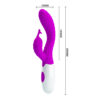 Silicone Rabbit Vibrator BI-014705