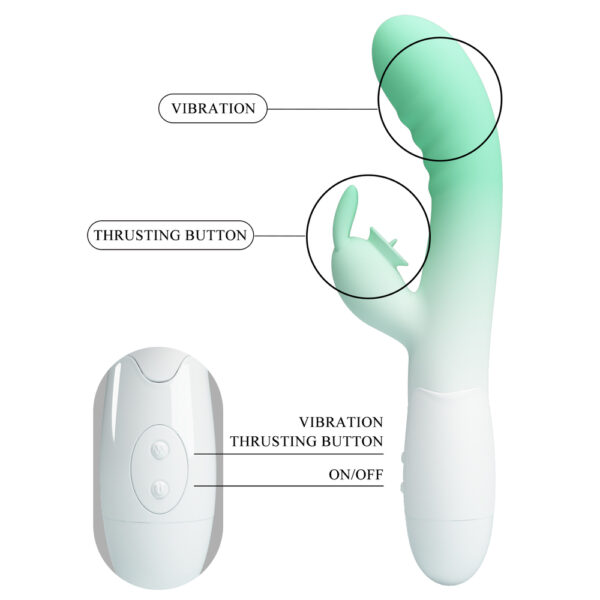 Silicone Rabbit Vibrator BI-014795