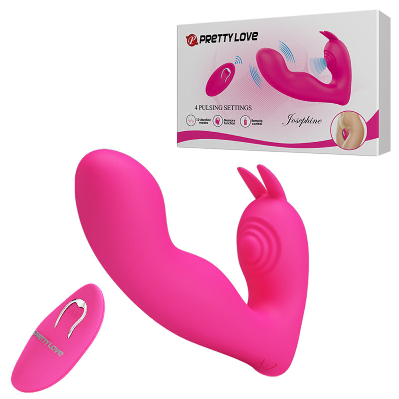 Prettylove Strap On Dildo Vibrator BI-014843W