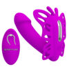 Wireless Butterfly Strap On Vibrator