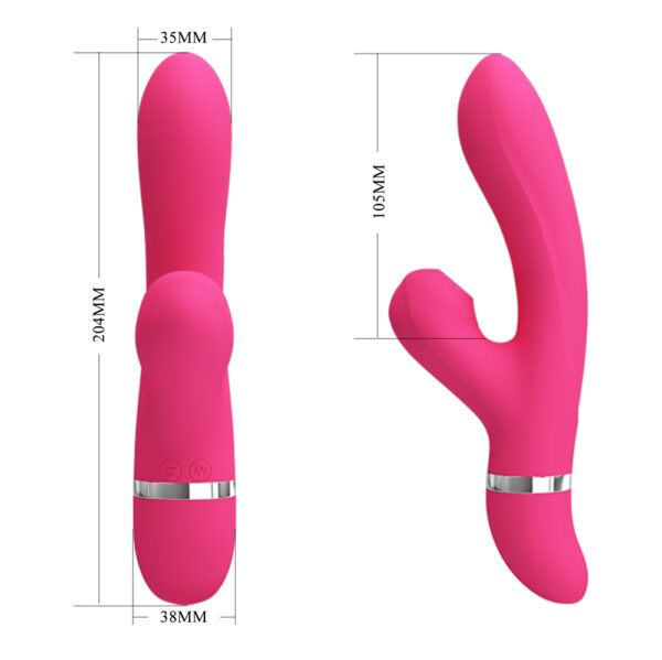 Silicone Rabbit Vibrator BI-014916