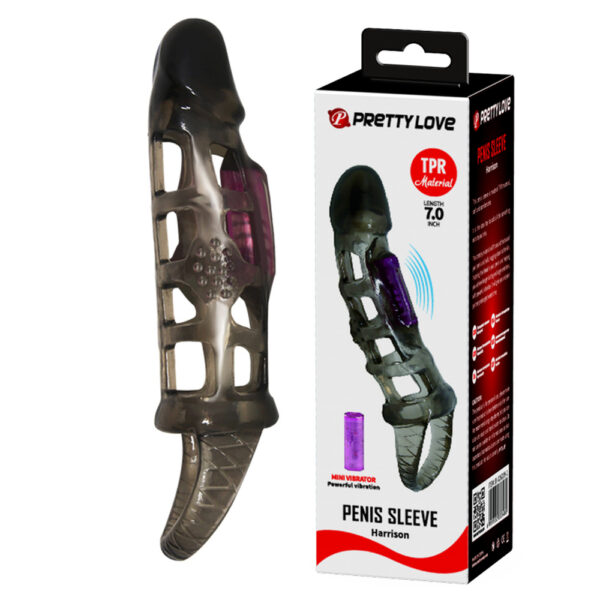 7.1" Vibrating Penis Sleeve BI-026209