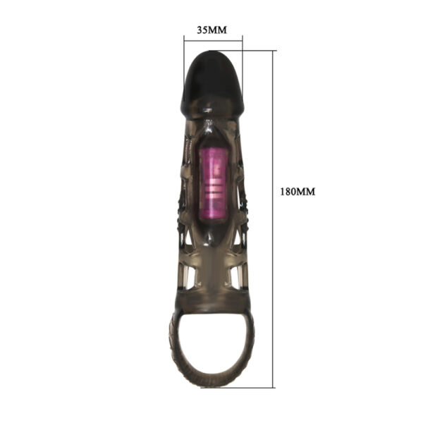 7.1" Vibrating Penis Sleeve BI-026209