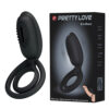 Prettylove Vibration Clitoris Cock Ring BI-026218