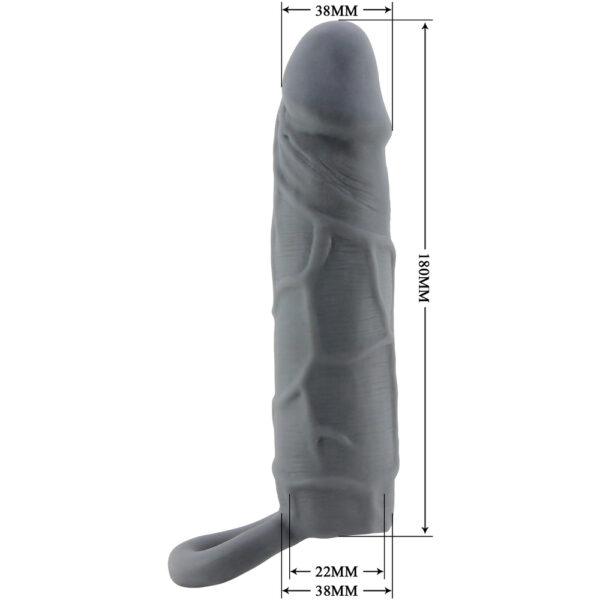 7" Realistic Penis Sleeve BI-026227