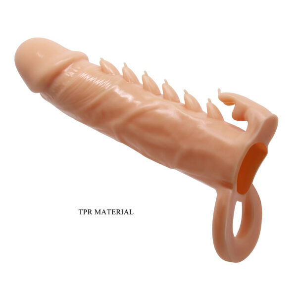 6.3" Barb Vibration Cock Sleeve BI-026246