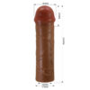 6.5" Lifelike Dildo Sleeve BI-026252