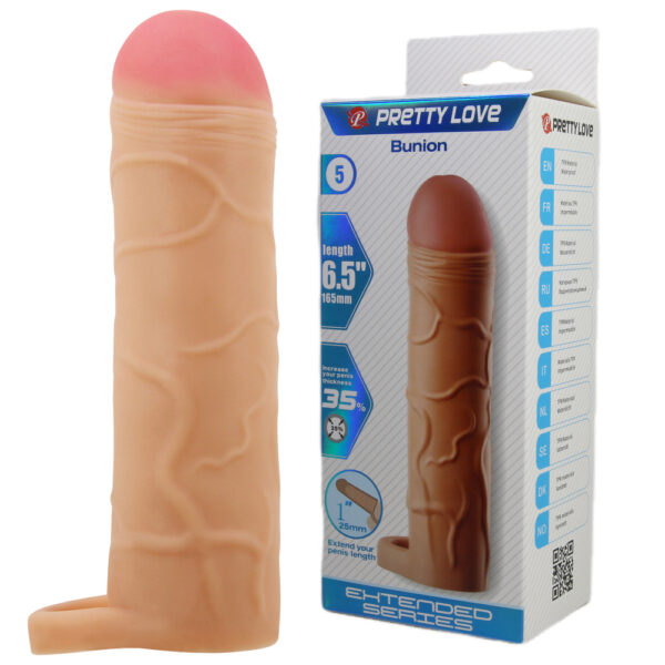 Prettylove 6.5" Lifelike Dildo Sleeves BI-026253