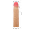 7.7" Realistic Cock Sleeve BI-026257